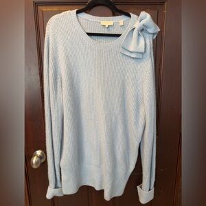 Ted Baker light Blue Bow Sweater
